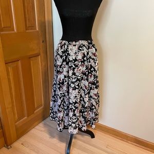 Abercrombie & Fitch long floral skirt